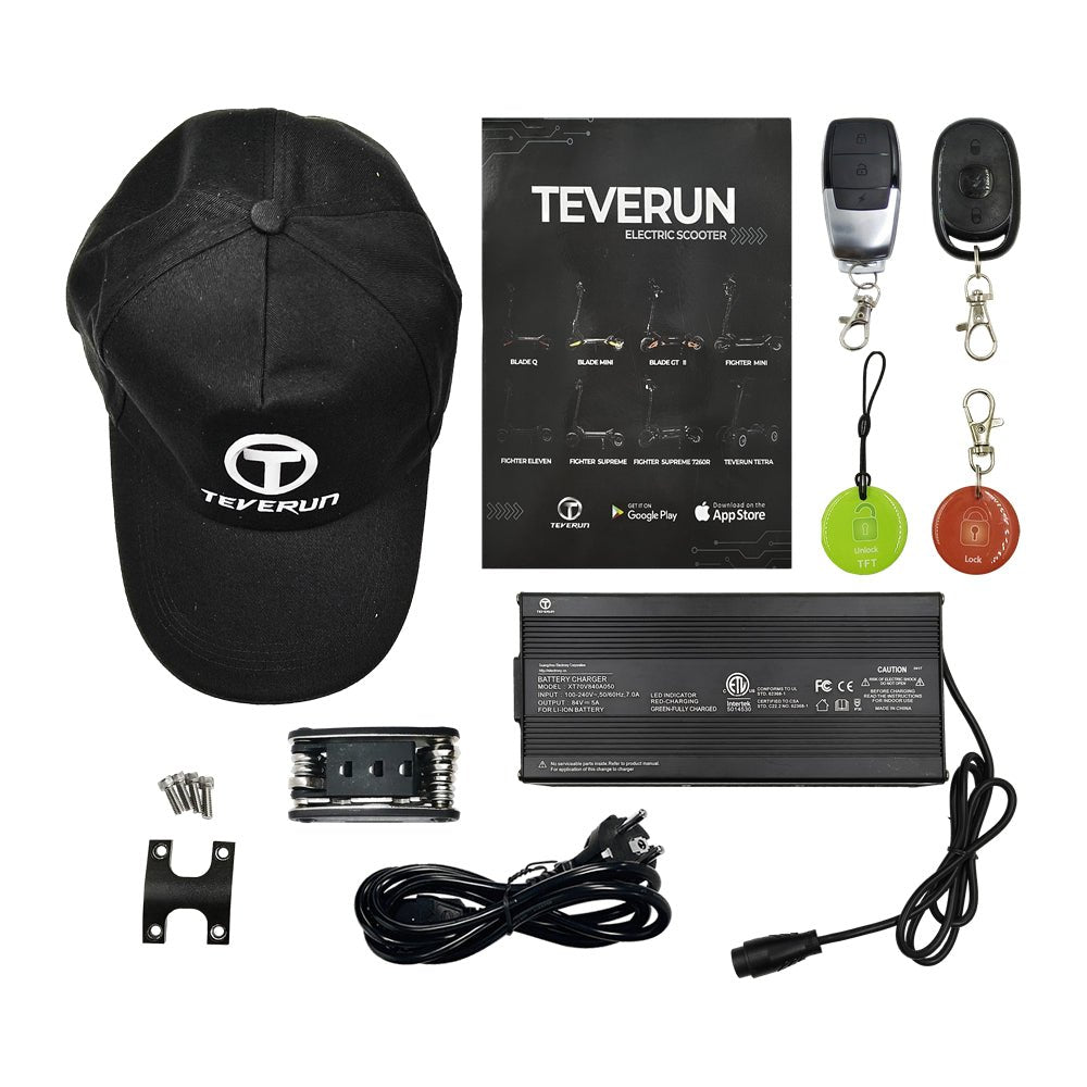 TEVERUN FIGHTER SUPREME 7260R V4 - E-Scooter - Wheelyshop