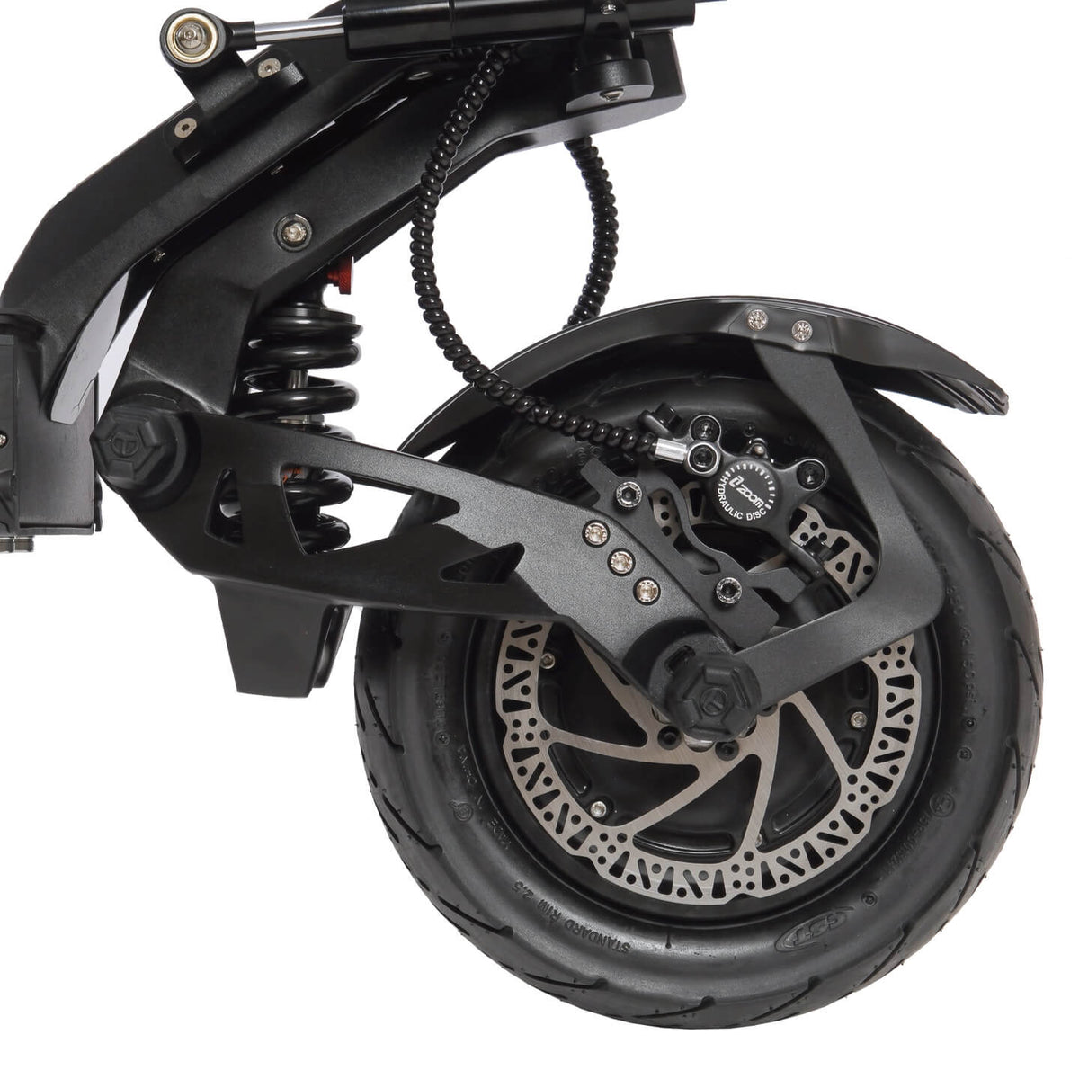 Hinterrad des TEVERUN FIGHTER SUPREME ULTRA V4