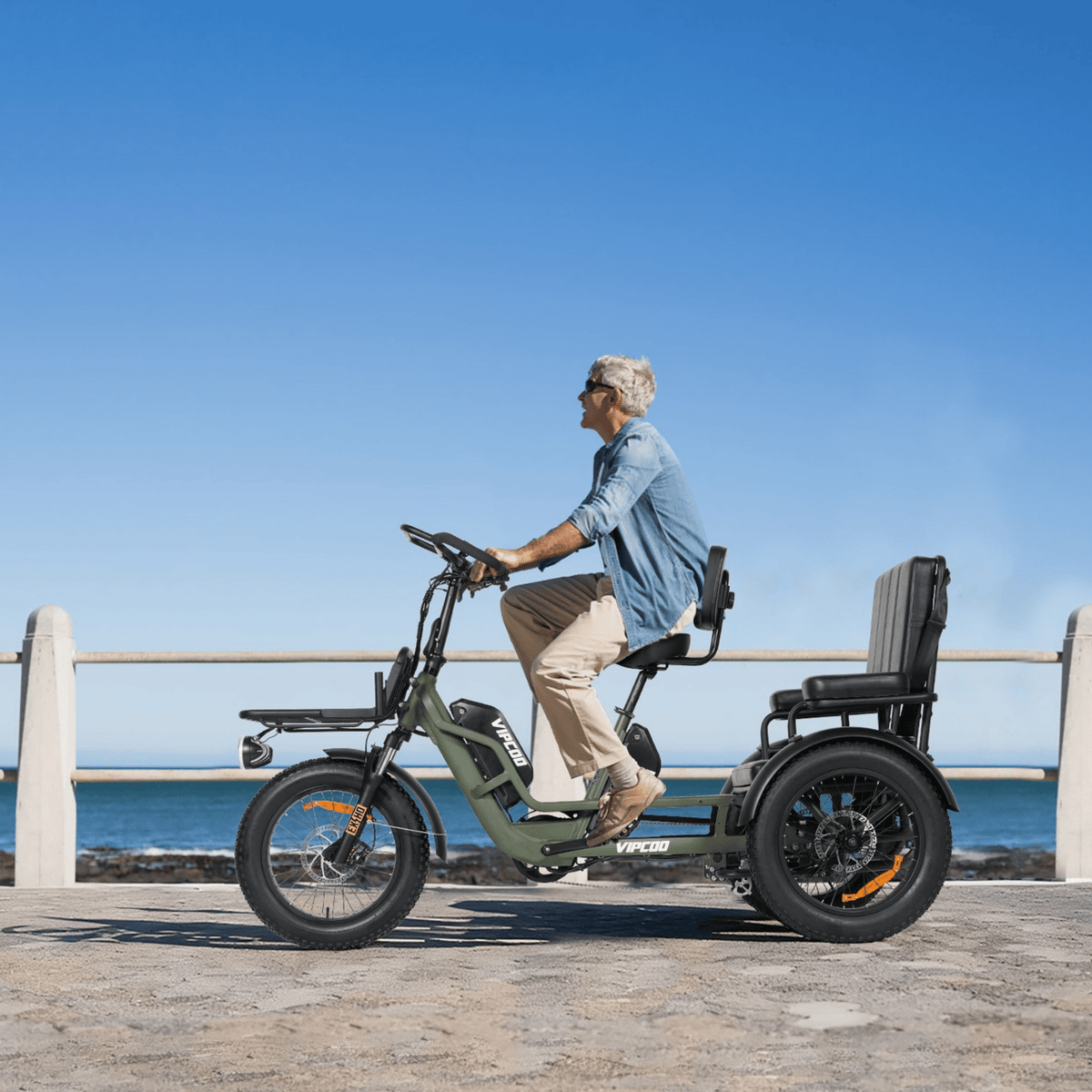 VIPCOO R1 - Elektro-Dreirad - Wheelyshop