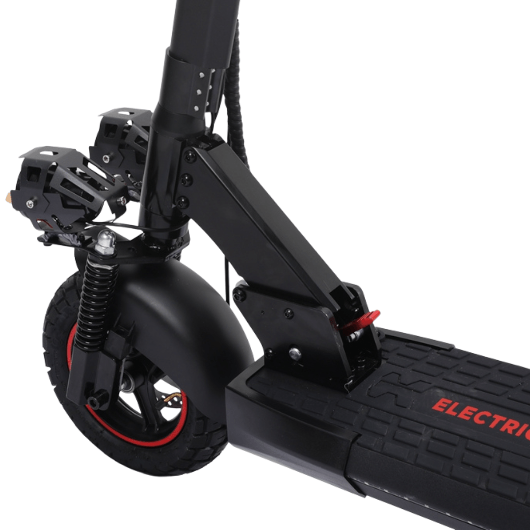 Vorderrad und Gabel des Wheely J01
