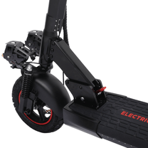 Vorderrad und Gabel des Wheely J01