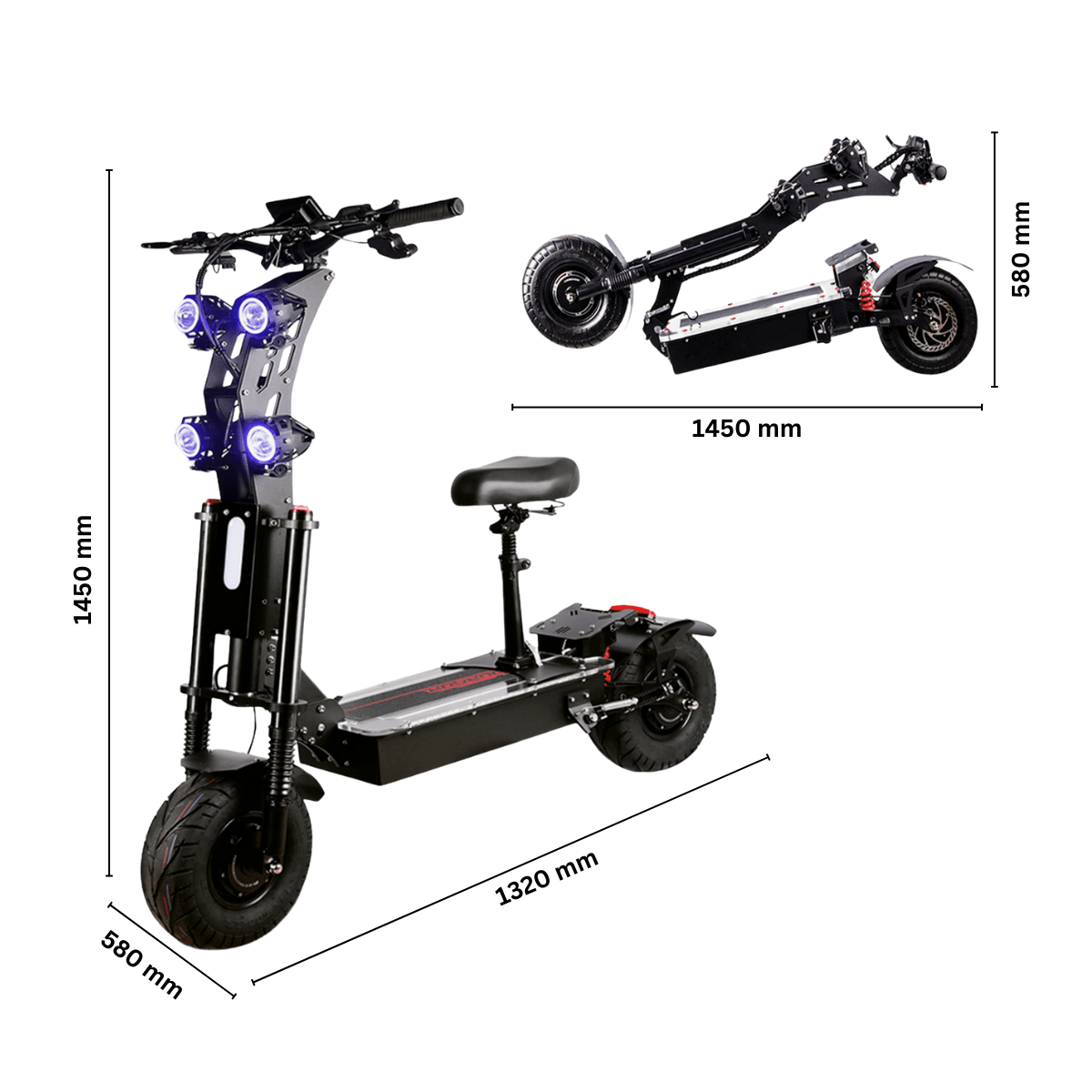 Wheely - X13 - E-Scooter - Wheelyshop