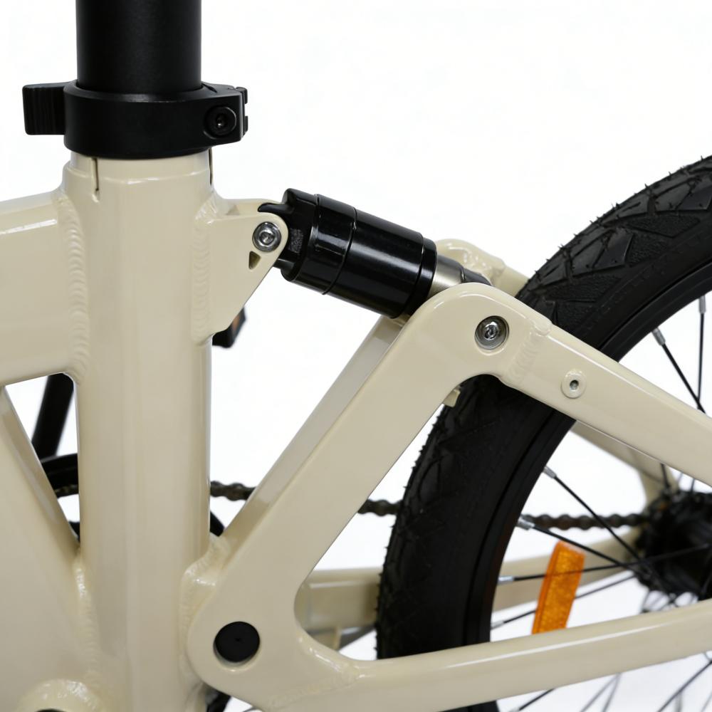 Klappmechanismus des YANGOR H19 in Beige