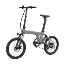 YANGOR H19 faltbares E-Bike in der Seitenansicht in Grau