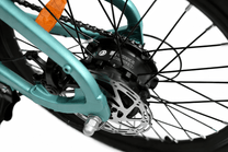 Nabenmotor des YANGOR H19 in Hellblau