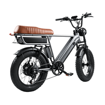YANGOR Y20 Pro Max Fatbike-E-Bike schräg von hinten in Grau