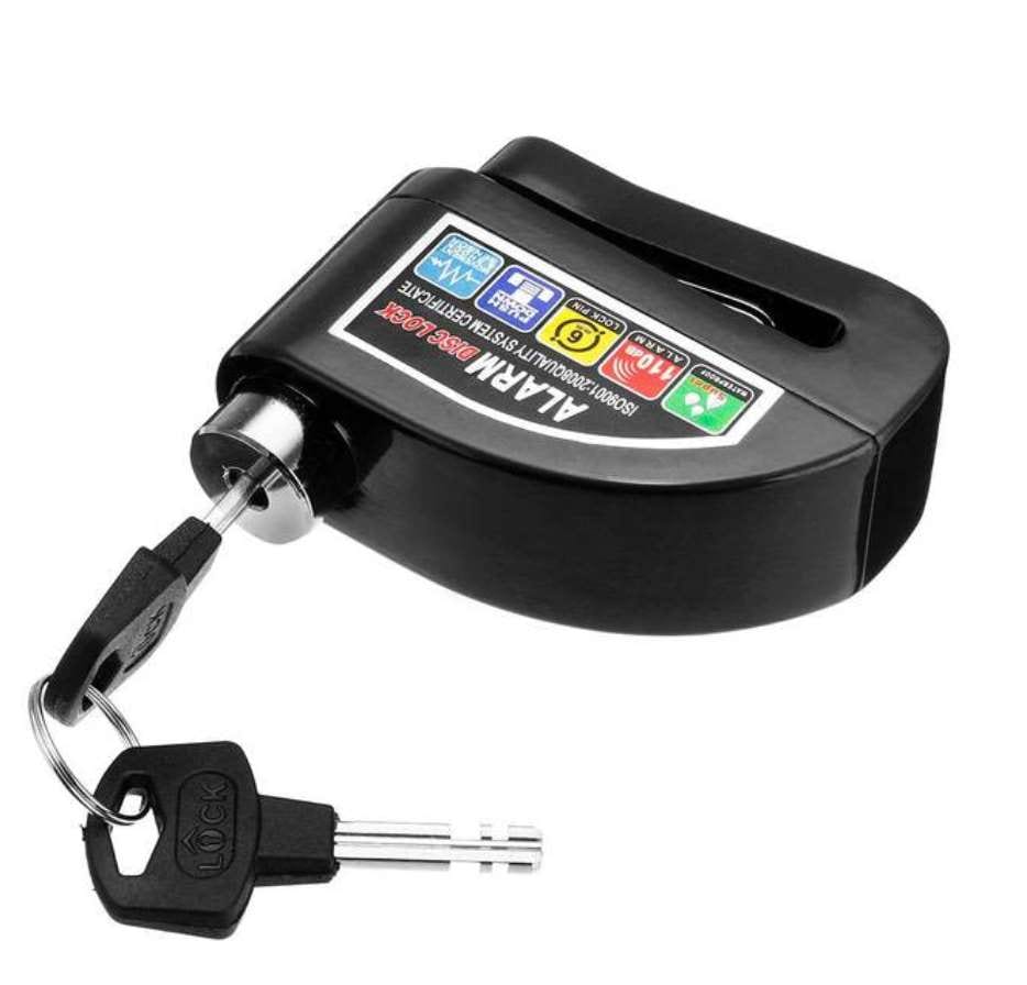 Bremsscheibenschloss mit Alarm - Zubehör - Wheelyshop